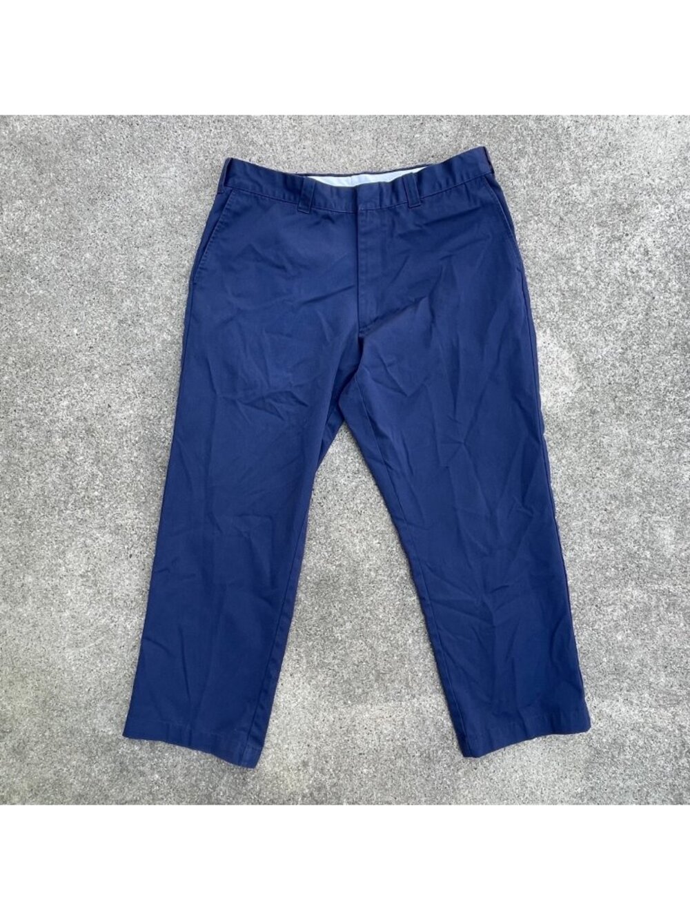 Vintage style Big Mac Work Pants Navy Mens 38x30 Straight Leg Streetwear Farm